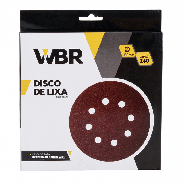 LIXA DISCO 240 7 VELCRO WBR - 2