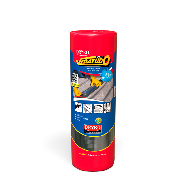 FITA MULTIUSO AUTO-ADESIVA 45 CM MT LINEAR DRYKO - 1