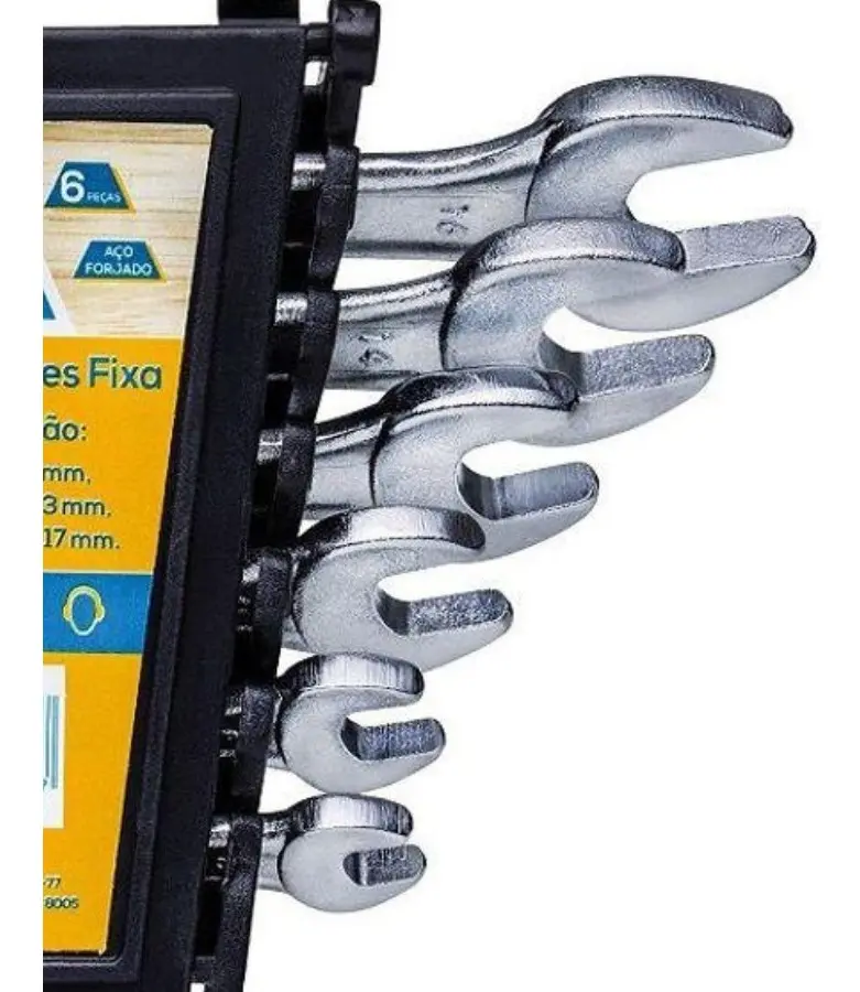 JOGO CHAVE FIXA 6 A 17 MM (6 PCS) KALA - 2