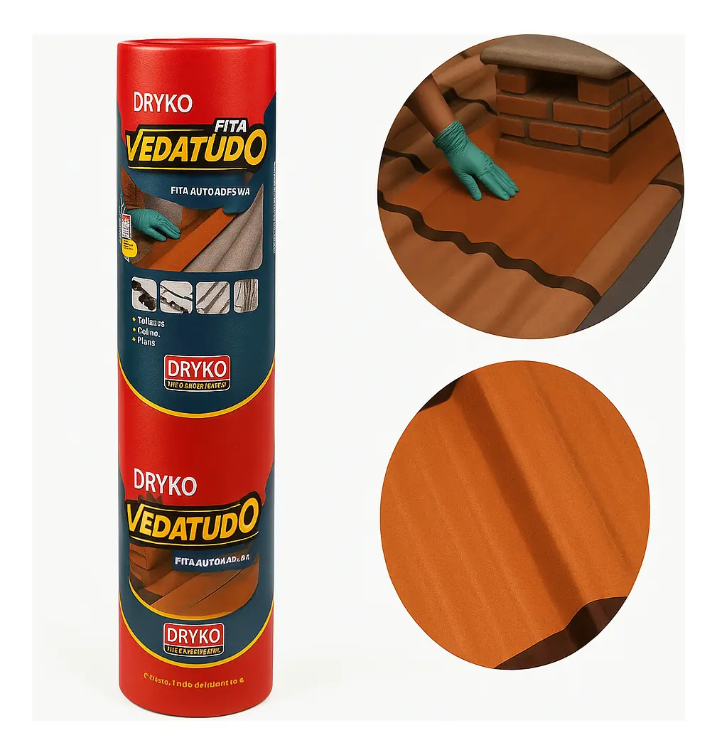 FITA MULTIUSO AUTO-ADESIVA 90 CM MT LINEAR DRYKO - 1