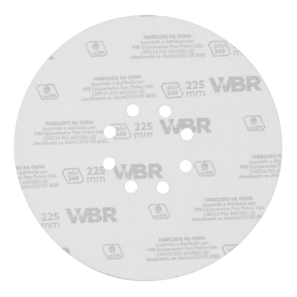 LIXA DISCO 240 9 VELCRO WBR - 4