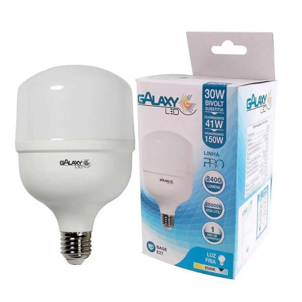 LAMP. LED BULBO 30 W BIVOLT GALAXY 4201 - 1